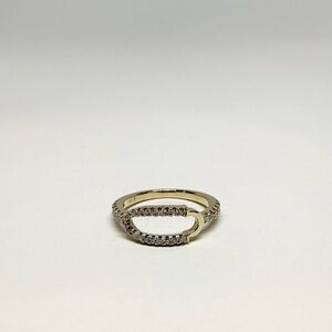 NEW 10K Solid Gold and Natural Diamond Ring
